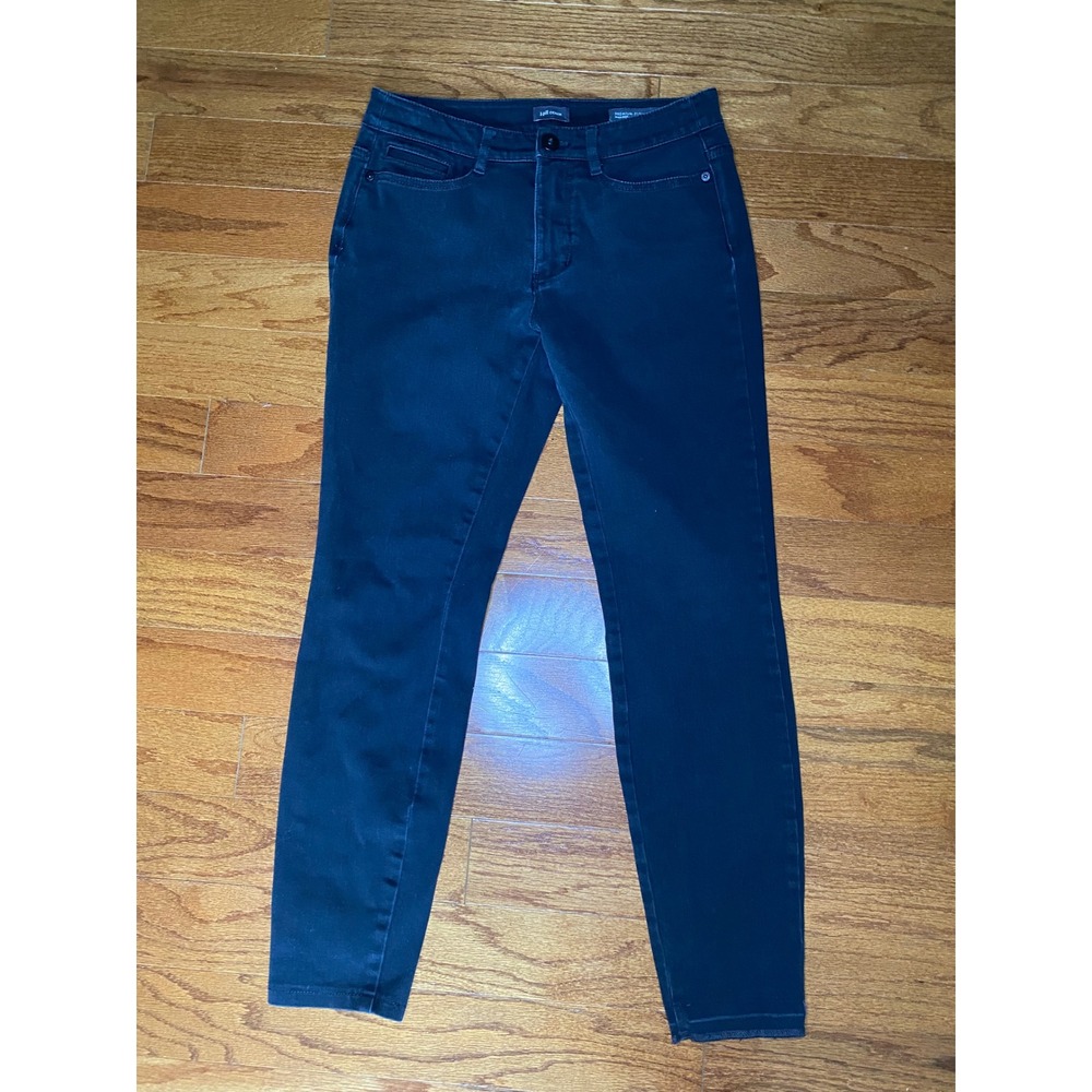 J Jill Denim Premium Flex High-Rise Leggings Black Jeans Size‎ 4